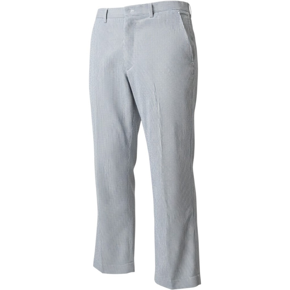 J.Crew Mens Seersucker Pants Blue White Striped Cotton Trousers 34x32